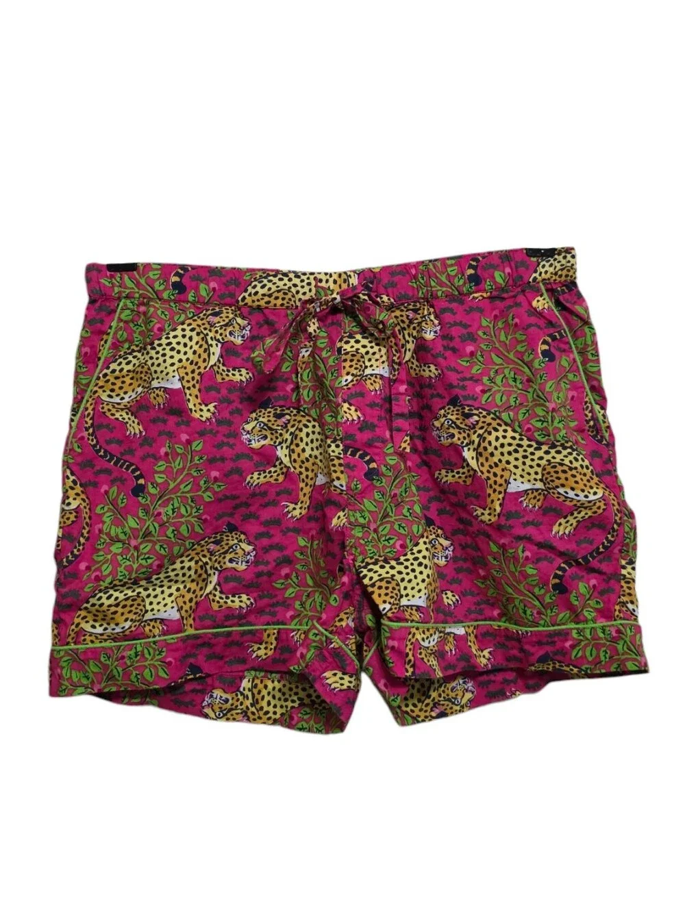 Printfresh Bagheera PJ Shorts in Hot Pink Size XS